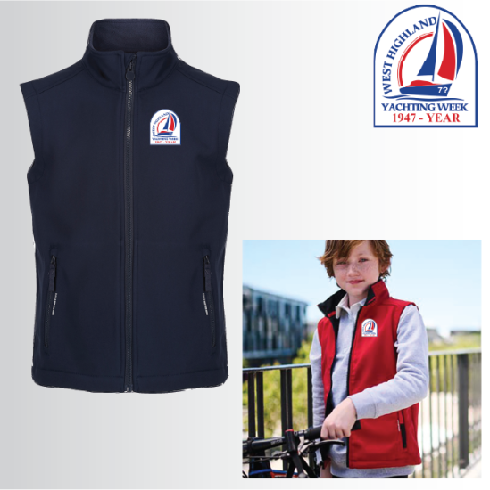 (image for) Child Softshell Gilet 2ply (RG331)
