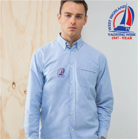 (image for) Delux Oxford Shirt, Mens Long Sleeve (HB510)