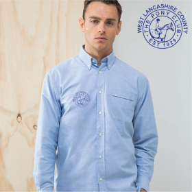 (image for) Delux Oxford Shirt, Mens Long Sleeve (HB510)